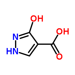 3-氧代-2,3-二氢-1H-吡唑-4-羧酸结构式