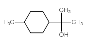 Dihydro-α-terpineol Structure