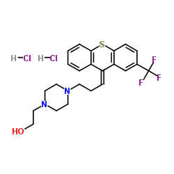 (E)-Flupentixol dihydrochloride Structure
