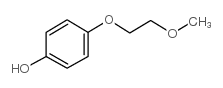 4-(2-甲氧基-乙氧基)-苯酚结构式