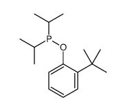 (2-tert-butylphenoxy)-di(propan-2-yl)phosphane Structure