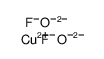 copper fluoride oxide Structure