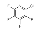 2-Chloro-3,4,5,6-tetrafluoropyridine Structure