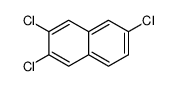 2,3,6-Trichloronaphthalene structure