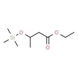 Butanoic acid, 3-[(trimethylsilyl)oxy]-, ethyl ester Structure