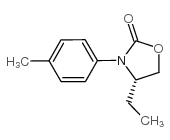 (S)-4-乙基-3-对甲苯噁唑啉-2-酮结构式