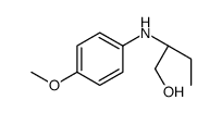(S)-2-(4-甲氧基苯基氨基)-1-丁醇结构式