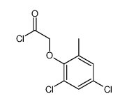 2-(2,4-二氯-6-甲基苯氧基)乙酰氯结构式