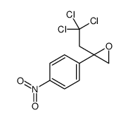 2-(4-nitrophenyl)-2-(2,2,2-trichloroethyl)oxirane Structure