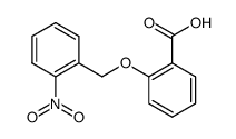 α-(o-nitrobenzyloxy)benzoic acid结构式