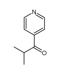 2-methyl-1-pyridin-4-yl-propan-1-one结构式