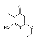 6-ethoxy-3-methyl-1H-pyrimidine-2,4-dione结构式