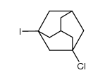 1-Chloro-3-iodoadamantane结构式