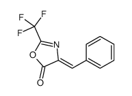 4-benzylidene-2-(trifluoromethyl)-1,3-oxazol-5-one Structure