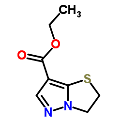 2,3- dihydropyrazolo[5,1-b]thiazol-7-carboxylic acid ethyl ester Structure