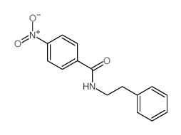 Benzamide,4-nitro-N-(2-phenylethyl)- Structure