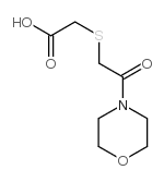 (2-吗啉-4-基-2-氧代乙基磺酰基)-乙酸结构式
