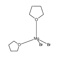 Magnesium bromide tetrahydrofuran complex Structure