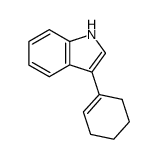 1-(Indol-3-yl)-cyclohexen结构式