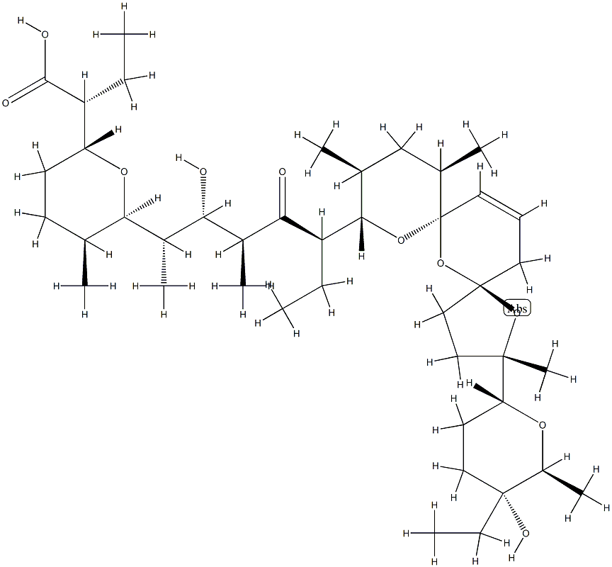 17-epi-20-Deoxysalinomycin结构式