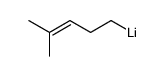 2-methylpent-2-en-5-yl lithium结构式