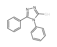 4,5-Diphenyl-4H-1,2,4-triazole-3-thiol Structure