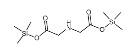 bis(trimethylsilyl) iminobisacetate Structure