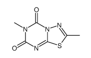 2,6-dimethyl-[1,3,4]thiadiazolo[3,2-a][1,3,5]triazine-5,7-dione Structure