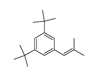 1-(3,5-Di-tert-butylphenyl)-2-methylpropene结构式
