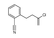 2-Chloro-4-(2-cyanophenyl)but-1-ene结构式