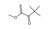 O-Methyl 3,3-dimethyl-2-oxobutanethioate Structure
