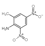 2-甲基-4,6-二硝基苯胺结构式