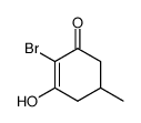 2-bromo-3-hydroxy-5-methylcyclohex-2-en-1-one Structure