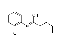 Pentanamide, N-(2-hydroxy-5-methylphenyl)- (9CI)结构式
