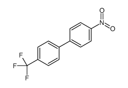 1-硝基-4-[4-(三氟甲基)苯基]苯结构式