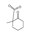 2-methyl-2-nitrocyclohexan-1-one Structure