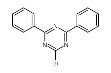 2-溴-4,6-二苯基-1,3,5-三嗪结构式