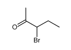 2-Pentanone,3-bromo- Structure