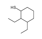 2,3-diethylcyclohexane-1-thiol Structure