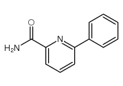 6-苯基-2-吡啶羧酰胺结构式
