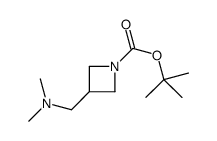 tert-butyl 3-((dimethylamino)Methyl)azetidine-1-carboxylate Structure