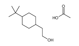 acetic acid,2-(4-tert-butylcyclohexyl)ethanol Structure