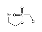 2-bromoethyl chloromethanesulfonate结构式