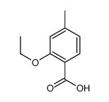 2-ethoxy-4-methylbenzoic acid Structure