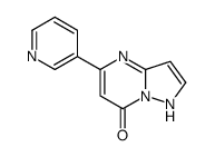 5-pyridin-3-yl-1H-pyrazolo[1,5-a]pyrimidin-7-one结构式