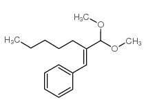 alpha-amyl cinnamaldehyde dimethyl acetal structure