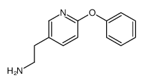 2-(6-Phenoxy-pyridin-3-yl)-ethylamine结构式