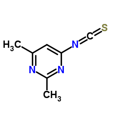 4-Isothiocyanato-2,6-dimethylpyrimidine Structure