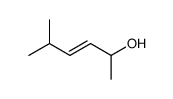 5-methylhex-3-en-2-ol Structure