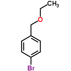 1-溴-4-(乙氧基甲基)苯结构式